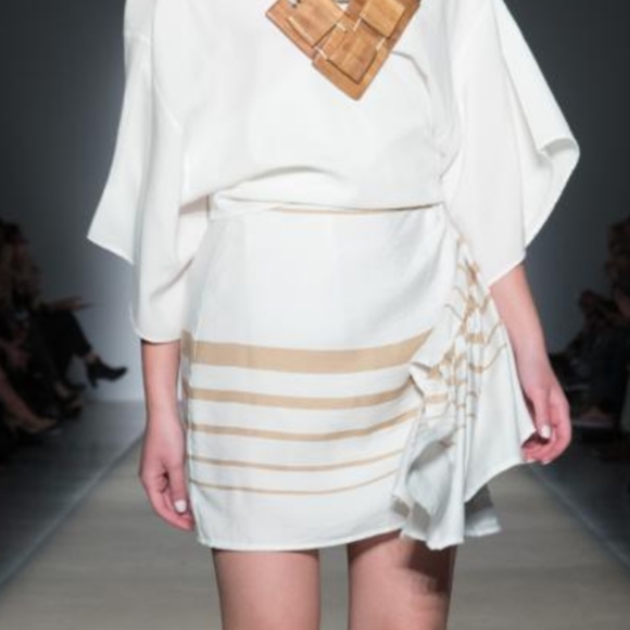 Runway Wrap Skirt - Picture 3 of 5